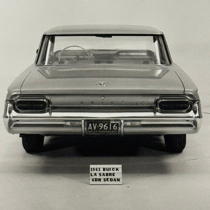 1961 Buick LeSabre 4-Door Sedan Car Photo Photograph Print Vintage