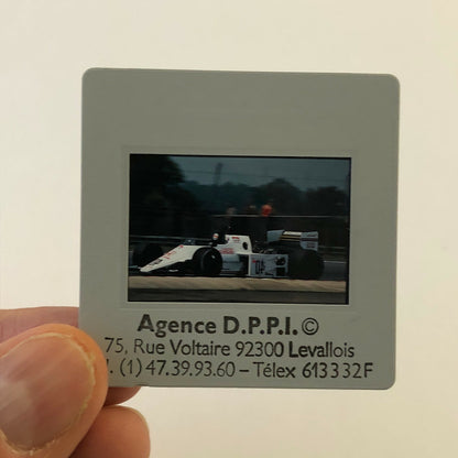 1983 British Grand Prix Honda Turbo DPPI 35MM Press Photo Slide Honda Racing
