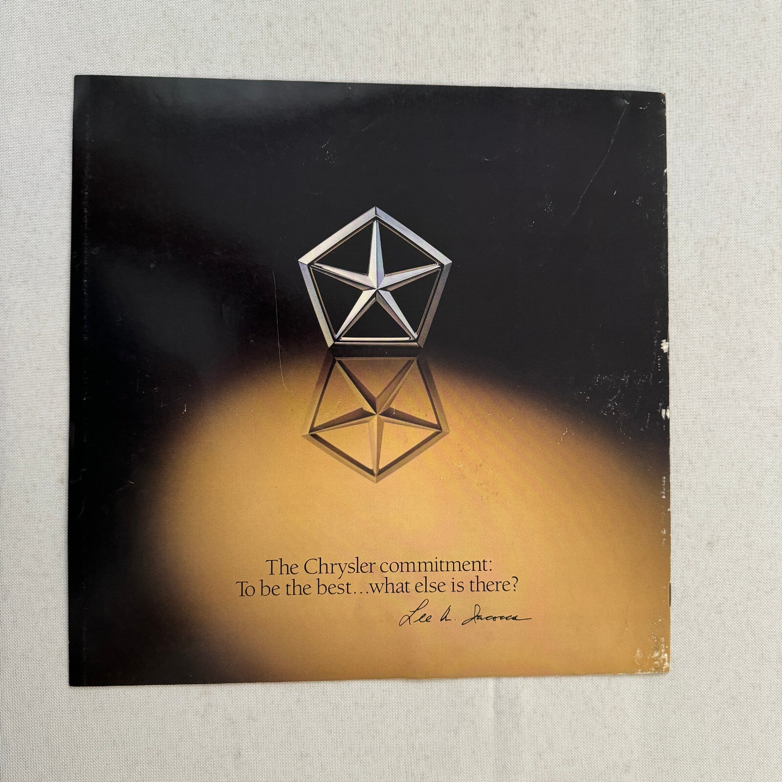 1986 Chrysler Fifth Avenue Car Sales Brochure Catalog Advertising