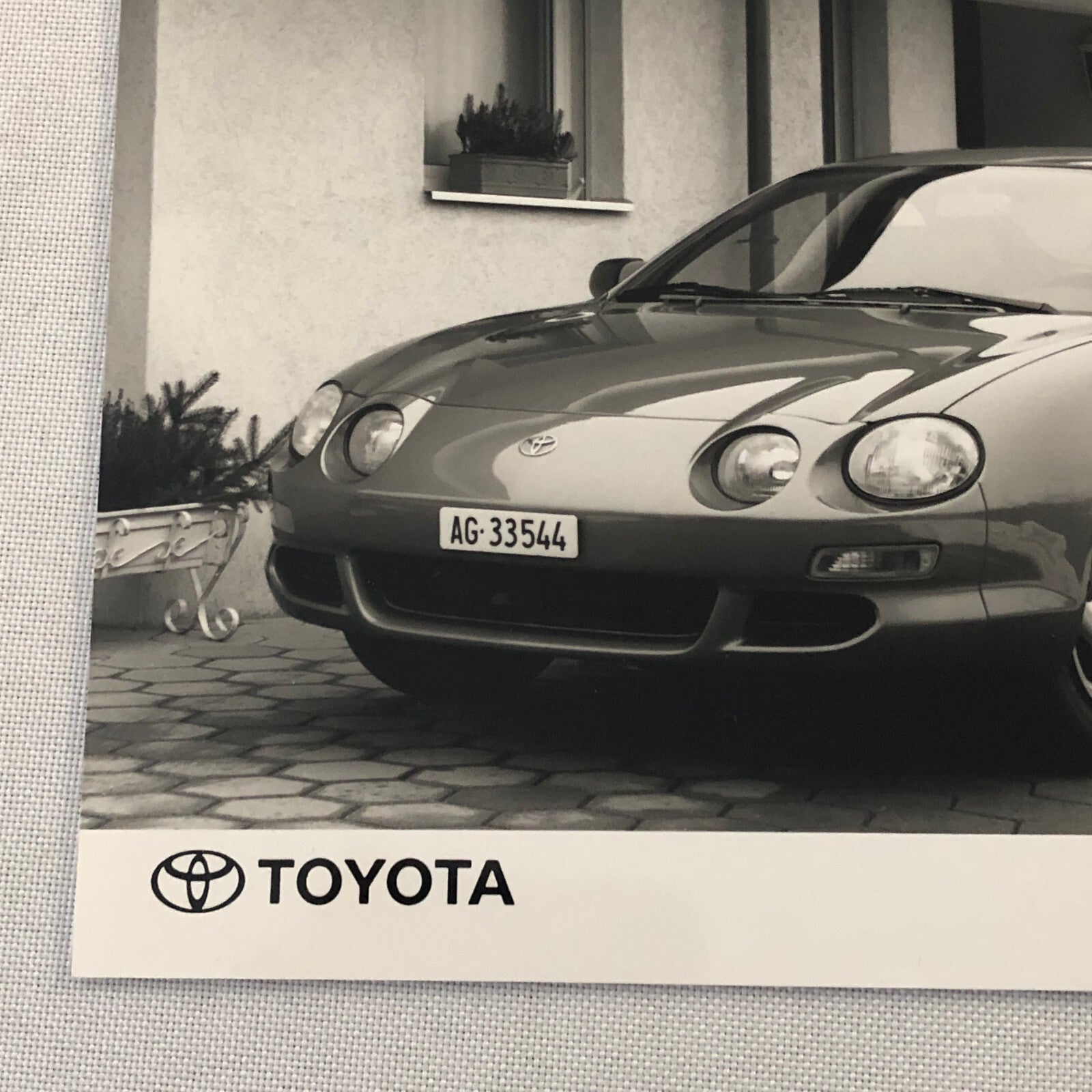 Toyota Celica 1.8 Car Factory Press Photo Photograph