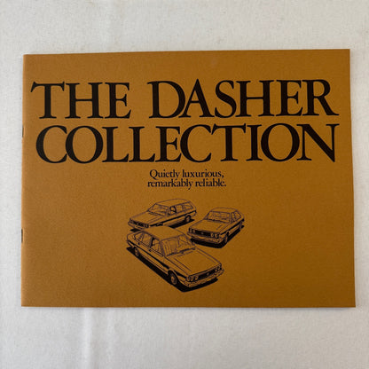 Volkswagen Dasher Car Sales Brochure Catalog Advertising VW Station Wagon Hatch