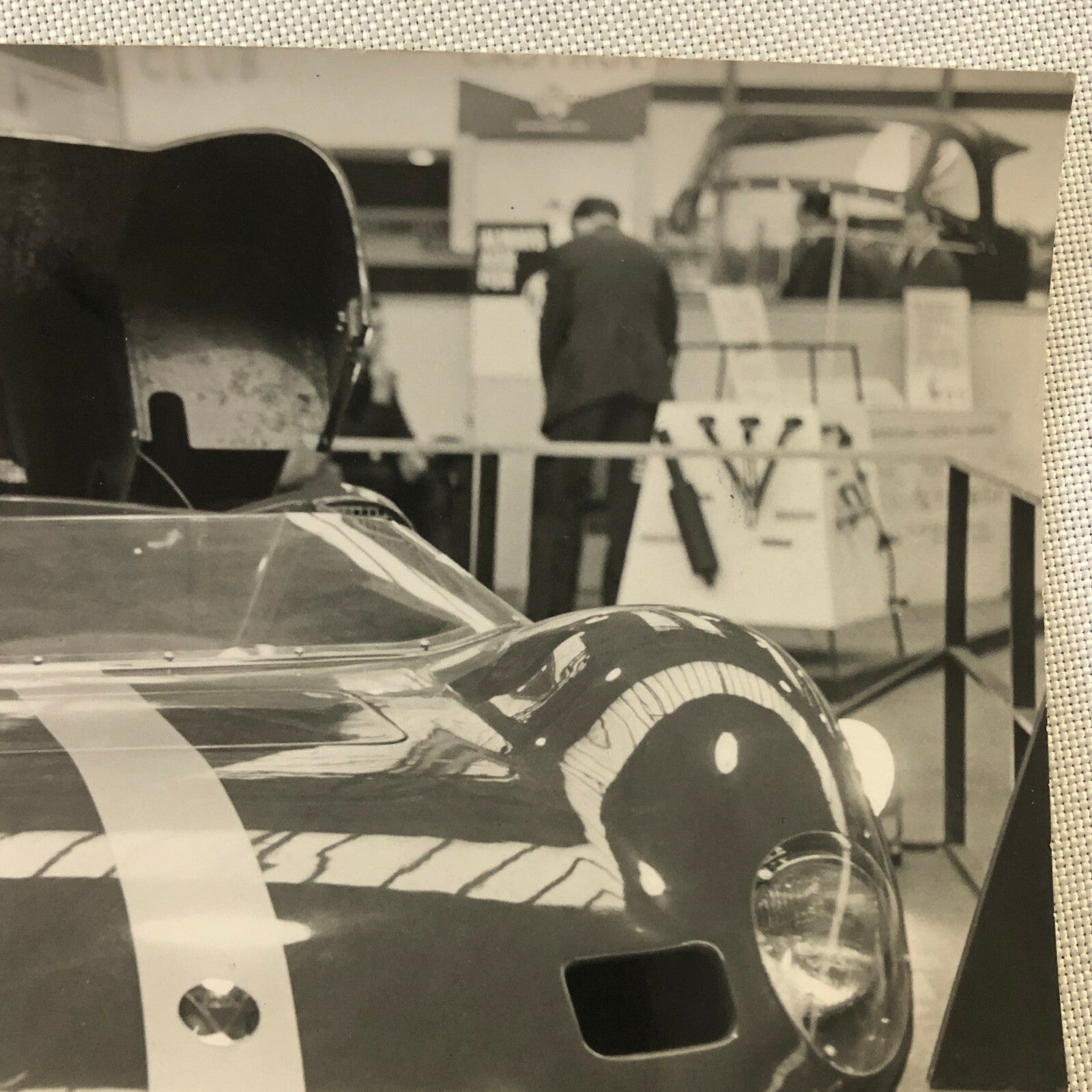 Vintage Racing Car Press Photo Photograph Print 