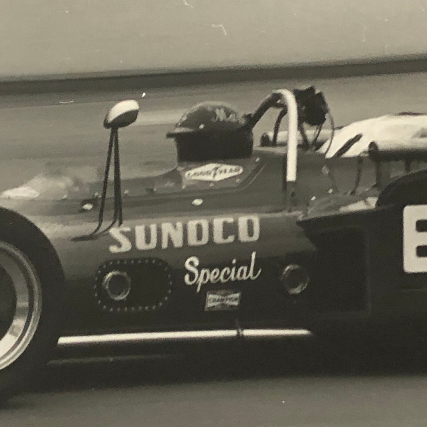 Vintage Indianapolis Indy Racing Car Photo Mark Donohue 1972 DPPI Press Photo