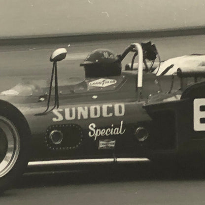 Vintage Indianapolis Indy Racing Car Photo Mark Donohue 1972 DPPI Press Photo