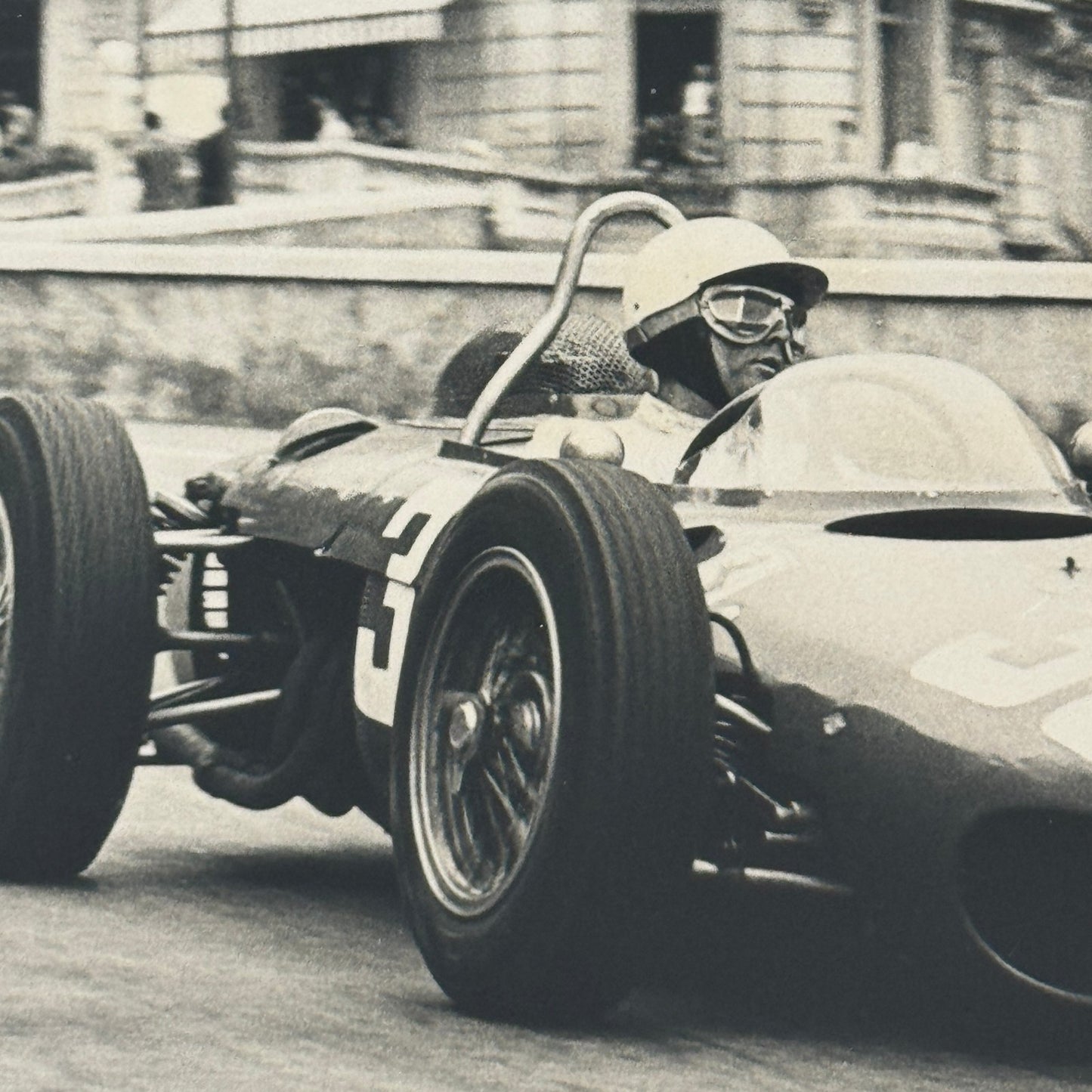 Phil Hill Ferrari 156 1961 Monaco Grand Prix Racing Photo Photograph Modern