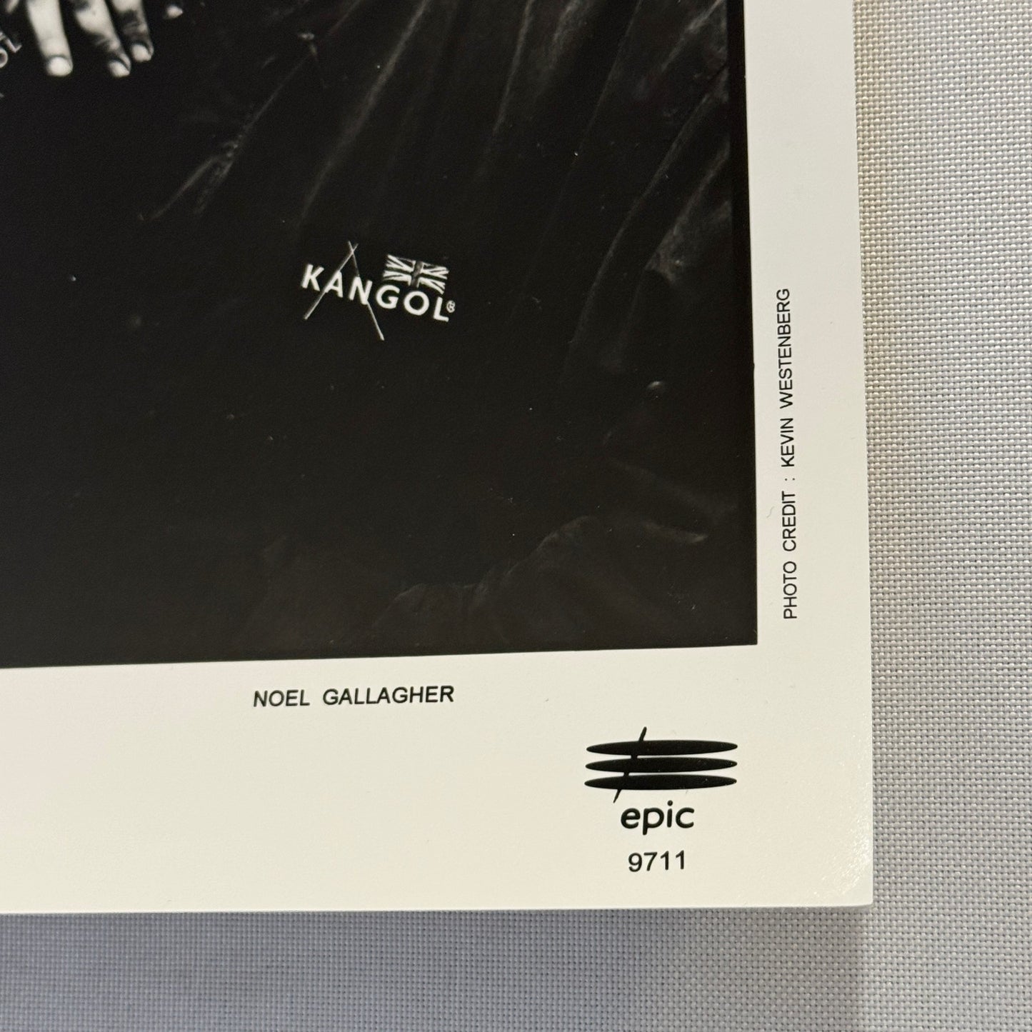 Oasis Publicity Press Photo Photograph Liam Gallagher Noel Gallagher 1997