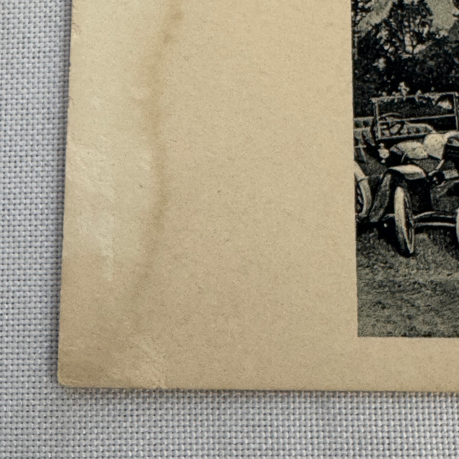 Vintage Fiat Car Automobile Advertising Postcard Post Card Italy Italian