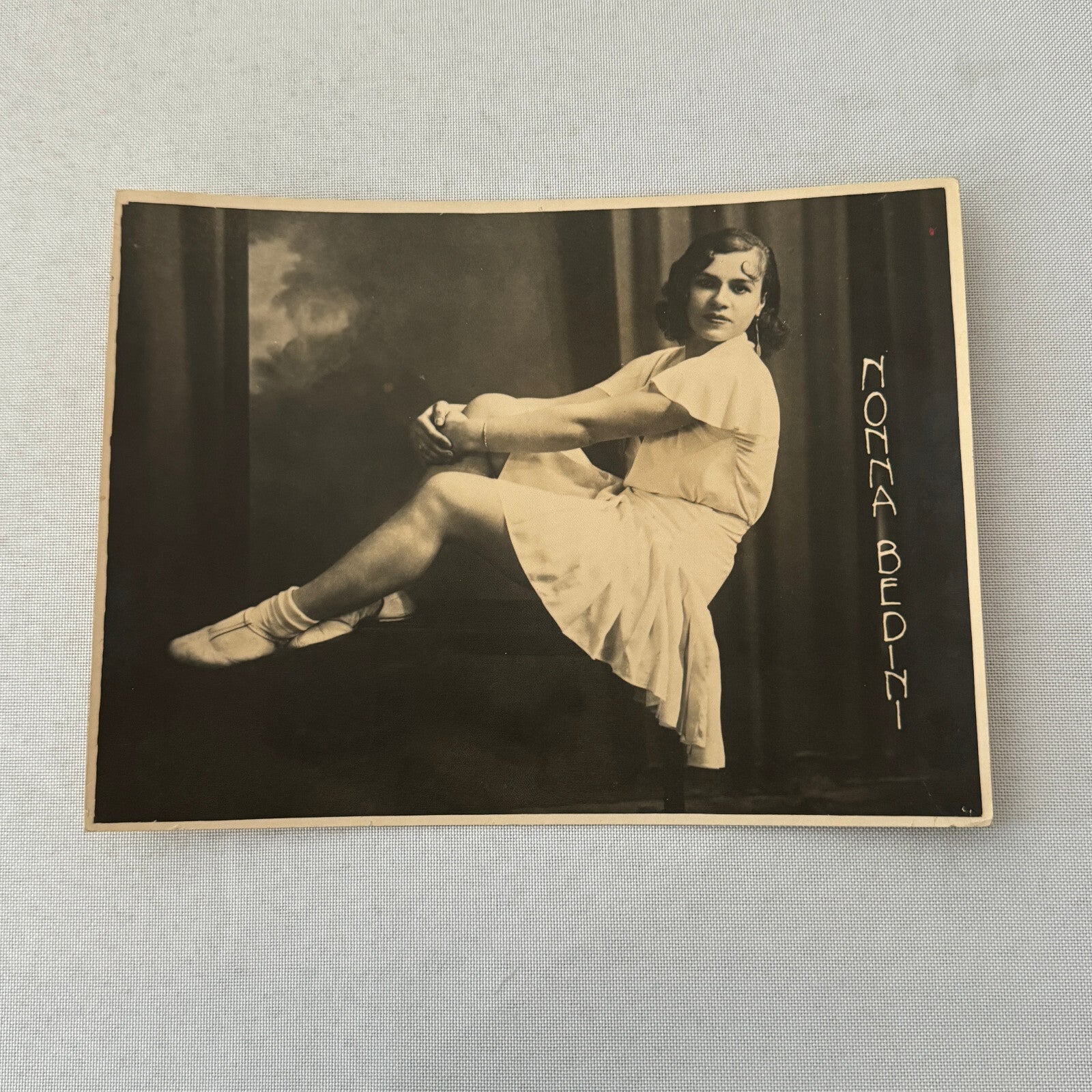 Vintage Circus Juggling Acrobat Act Nonna Bedini Tafani Photo Photograph