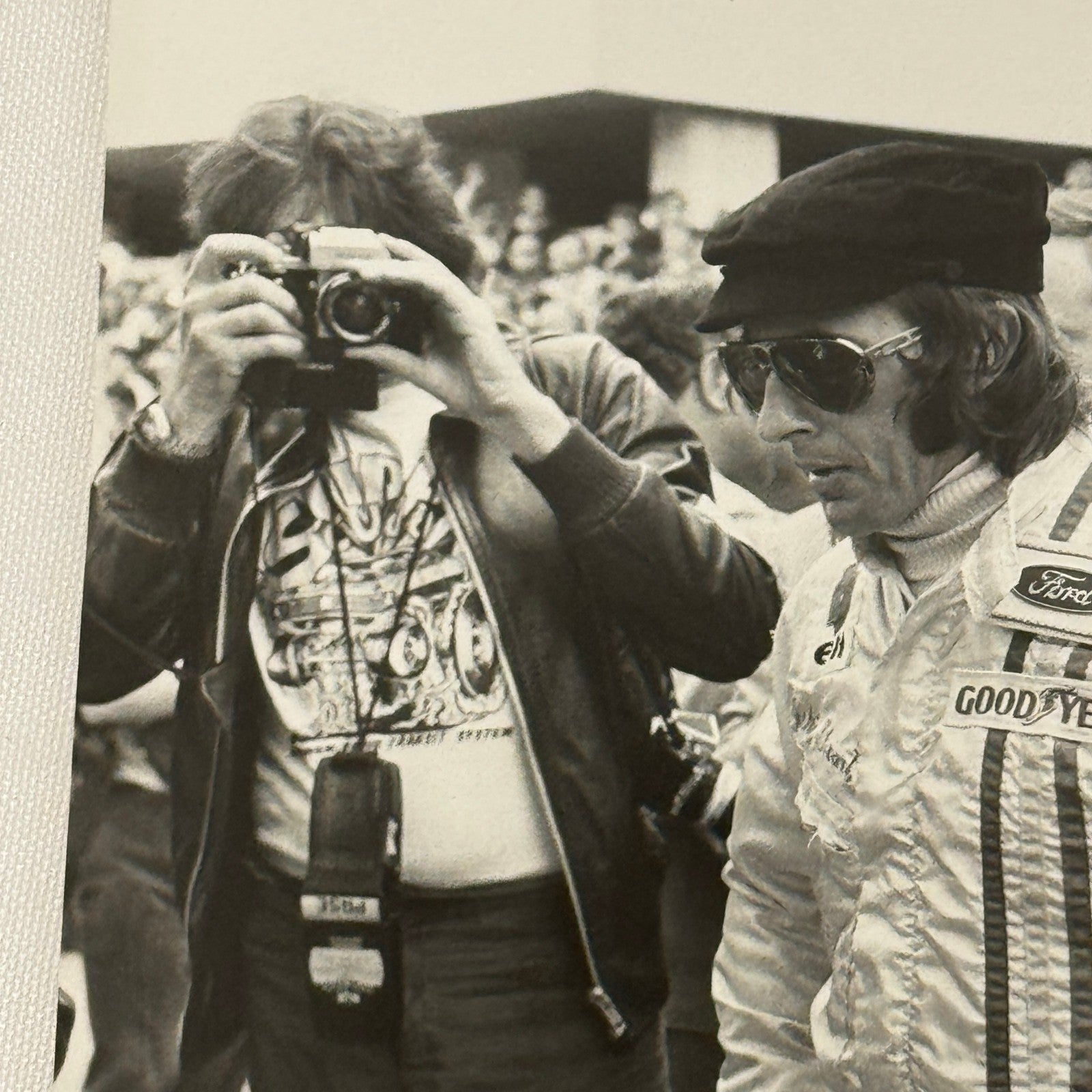 Vintage Racing Photo 1971 Monaco Grand Prix Race Jackie Stewart Motorsport