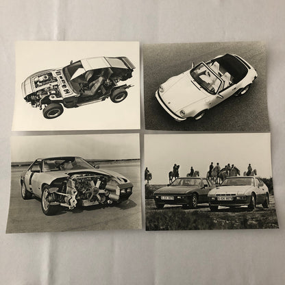 1981 1982 Porsche Press Kit w/ Photos 944 928 924 911SC 911 Turbo + GERMAN TEXT