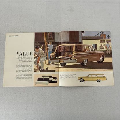 1962 Mercury Comet Car Sales Brochure Catalog Sedan Station Wagon Canadian