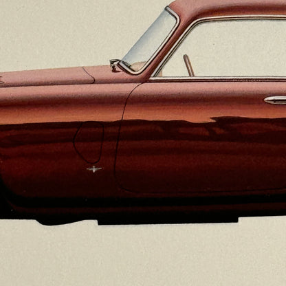Pegaso Z-102 Coupe Touring Superleggera Car Illustration Art Drawing Hand Drawn