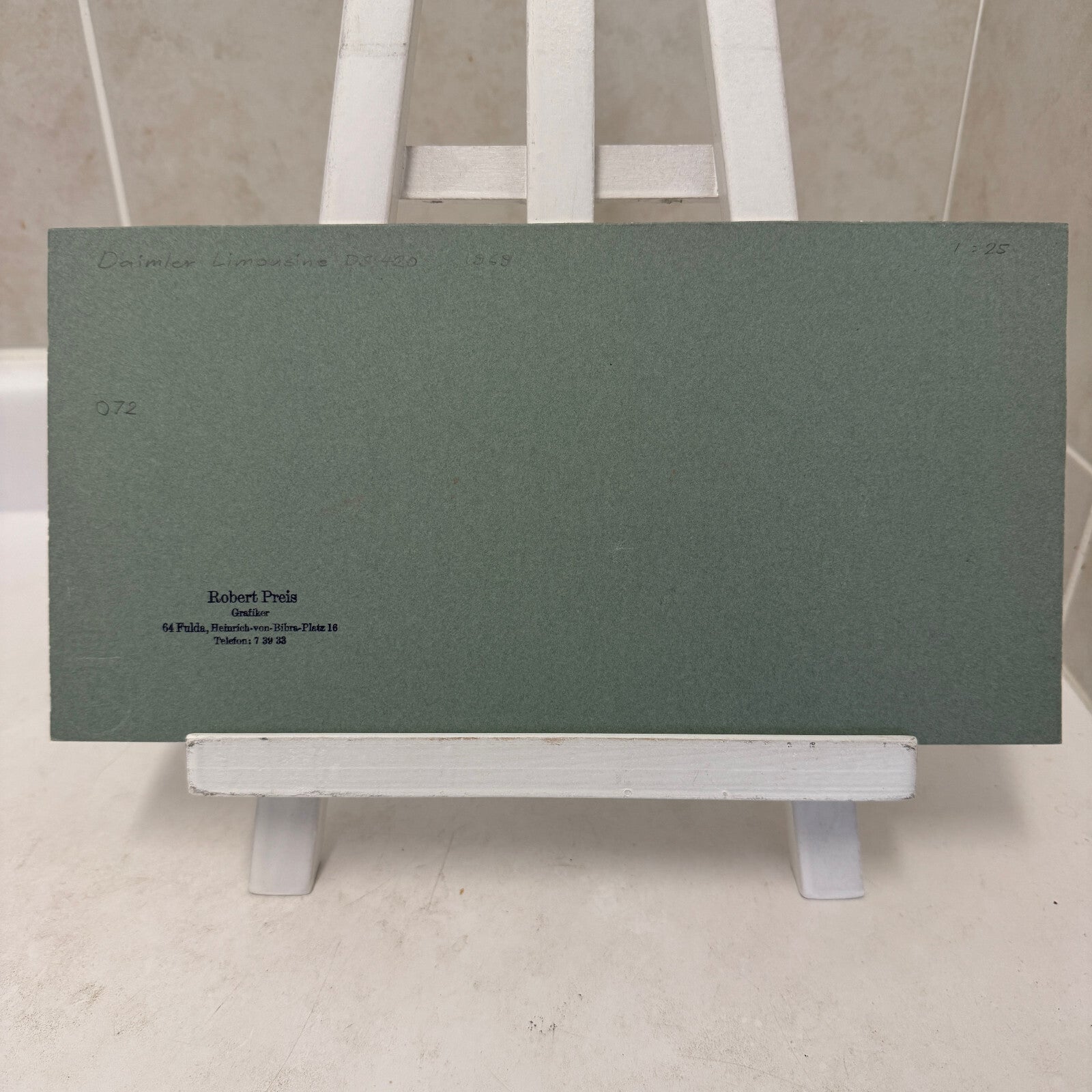 1969 Daimler Limousine DS 420 Automobile Illustration Art Drawing Hand Drawn