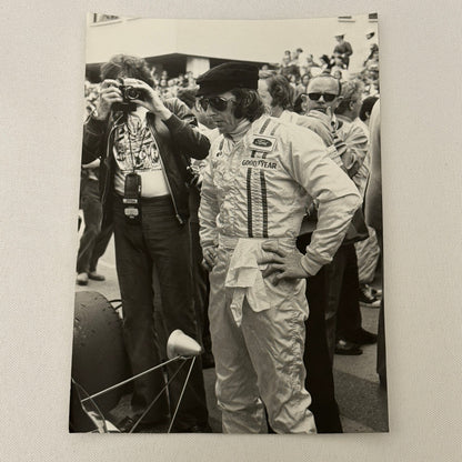 Vintage Racing Photo 1971 Monaco Grand Prix Race Jackie Stewart Motorsport