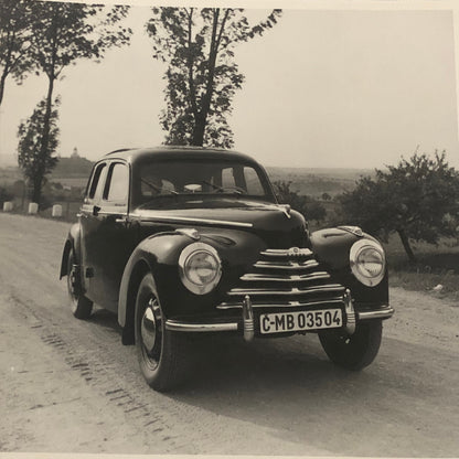 Vintage Skoda Car Photo Photograph Print Automobile
