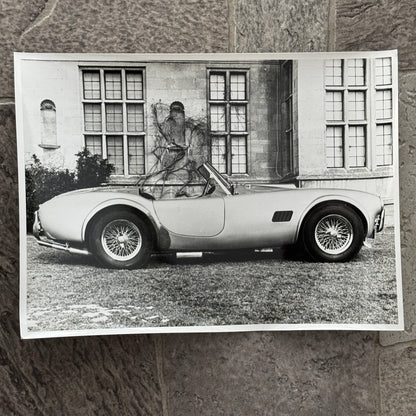 Shelby Cobra AC Cobra  Vintage Car Photo Photograph Print - Sothebys Auction