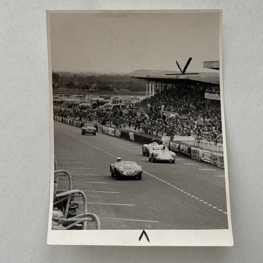 Vintage Racing Car Photo Photograph Print German Photographer Print