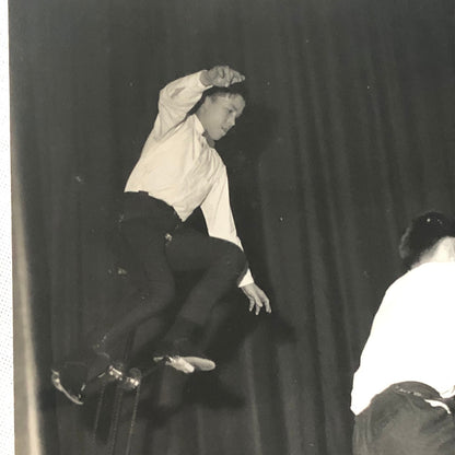 Circus Bicycle Unicycle Act 3 Santus 3 Julien Vintage Photo Photograph Lot 2x
