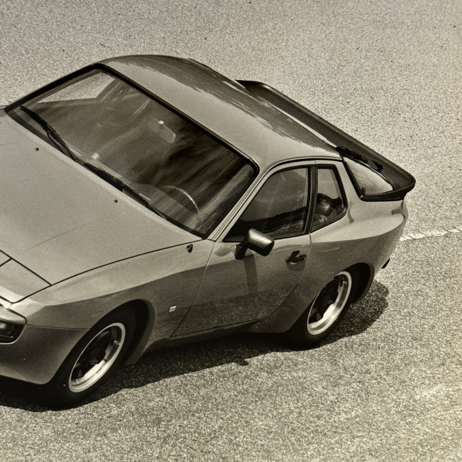 Porsche 944 Car Factory Press Photo Photograph Vintage