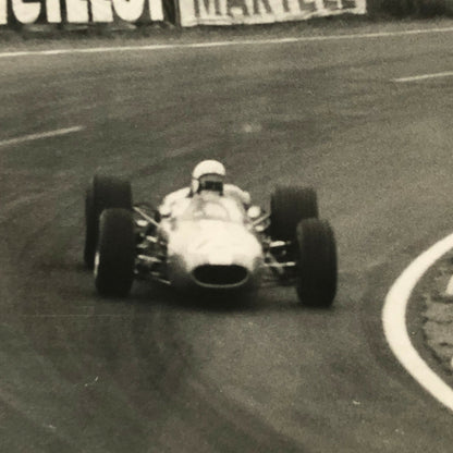 Vintage Grand Prix Car Racing Photo Photograph Print Motorsport Race