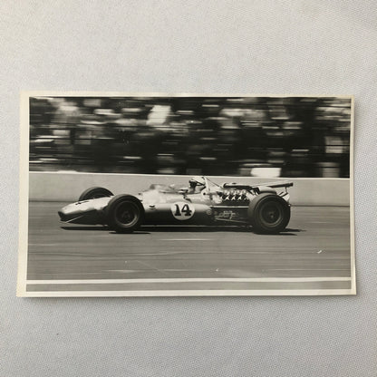 Vintage Indy 500 Indianapolis 500 1967 Racing Photo Photograph AJ Foyt Car