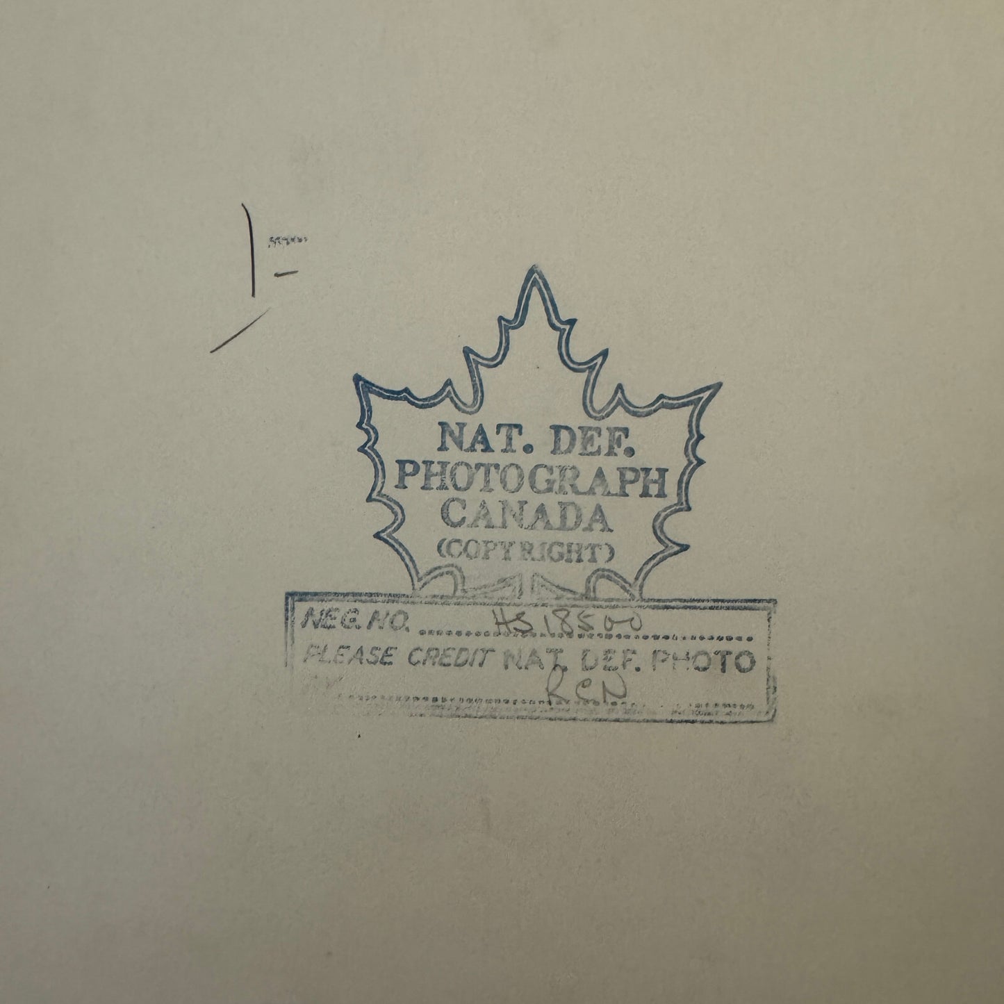 Royal Canadian Navy Military Ship Photo Photograph Vintage