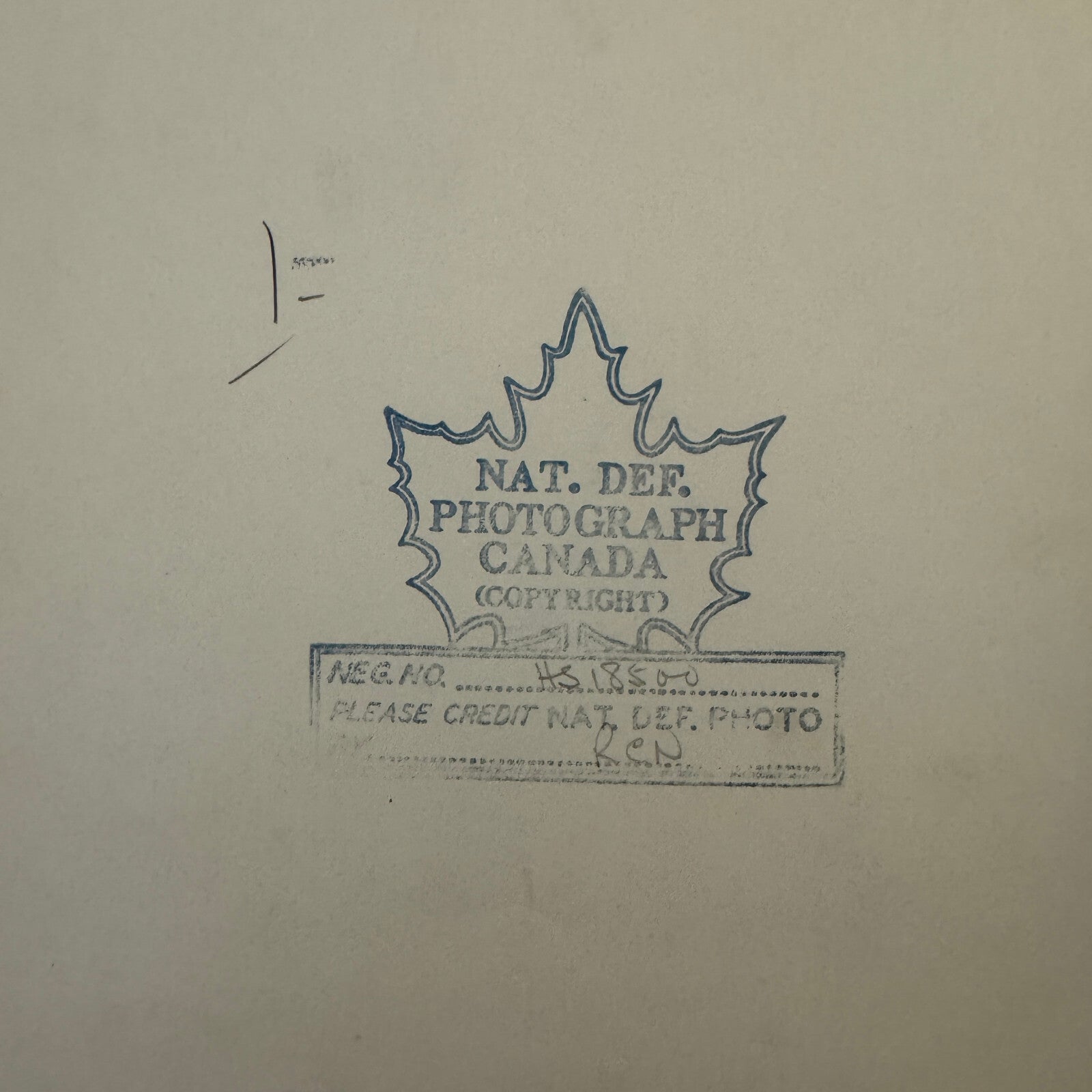 Royal Canadian Navy Military Ship Photo Photograph Vintage