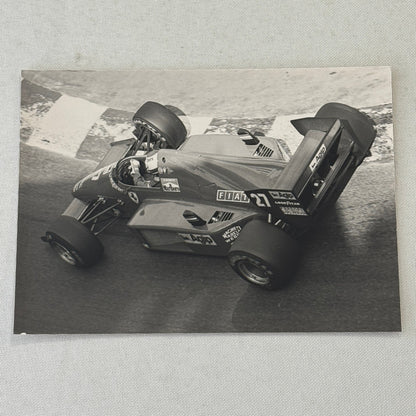 Michele Alboreto Ferrari 126C2 F1 Formula One Racing Photo Photograph Print 1985