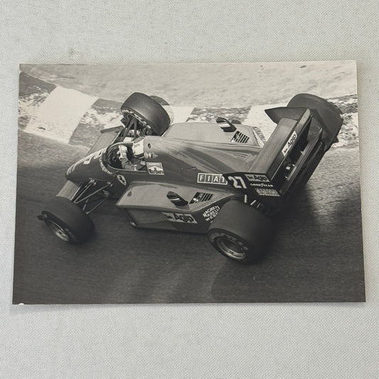 Michele Alboreto Ferrari 126C2 F1 Formula One Racing Photo Photograph Print 1985