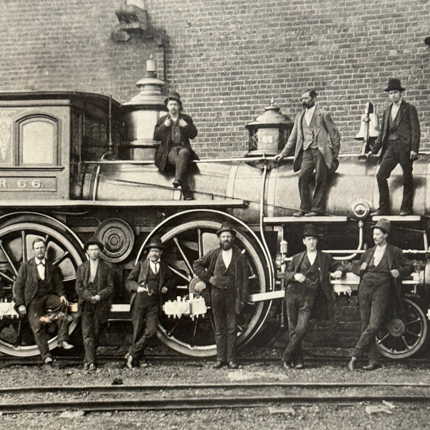 Canadian National Railway Locomotive Moncton New Brunswick Photo Photograph