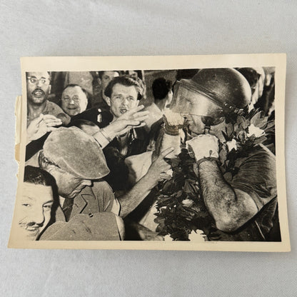 Juan Manuel Fangio Buenos Aires Grand Prix Racing Win Press Photo Photograph 58