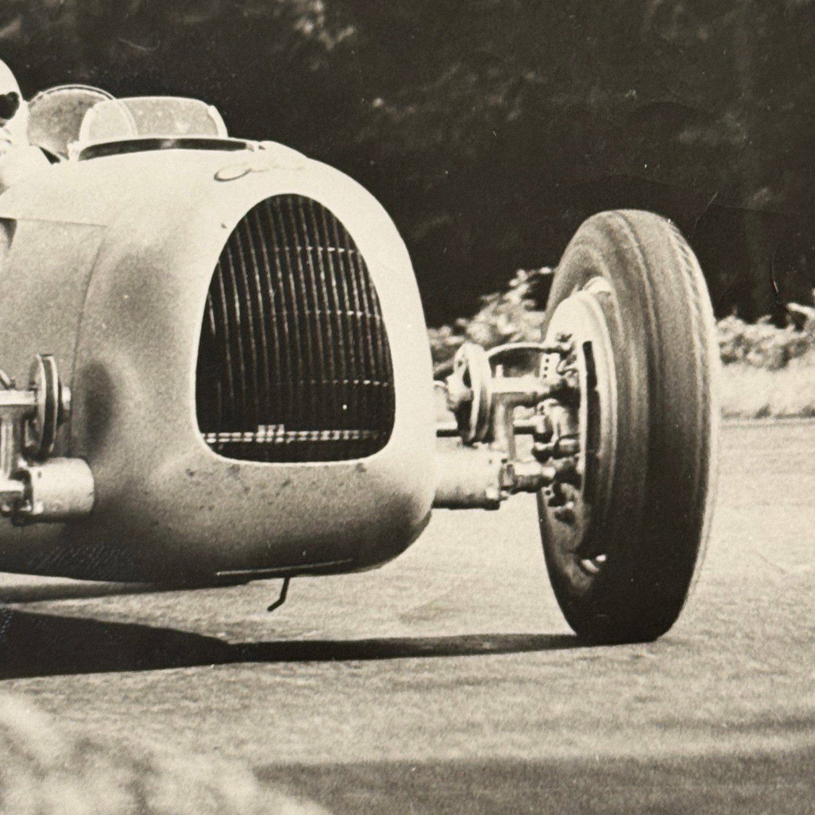 Bernd Rosemeyer Auto Union Porsche Type 22 Racing Car Photo Photograph Werkfoto