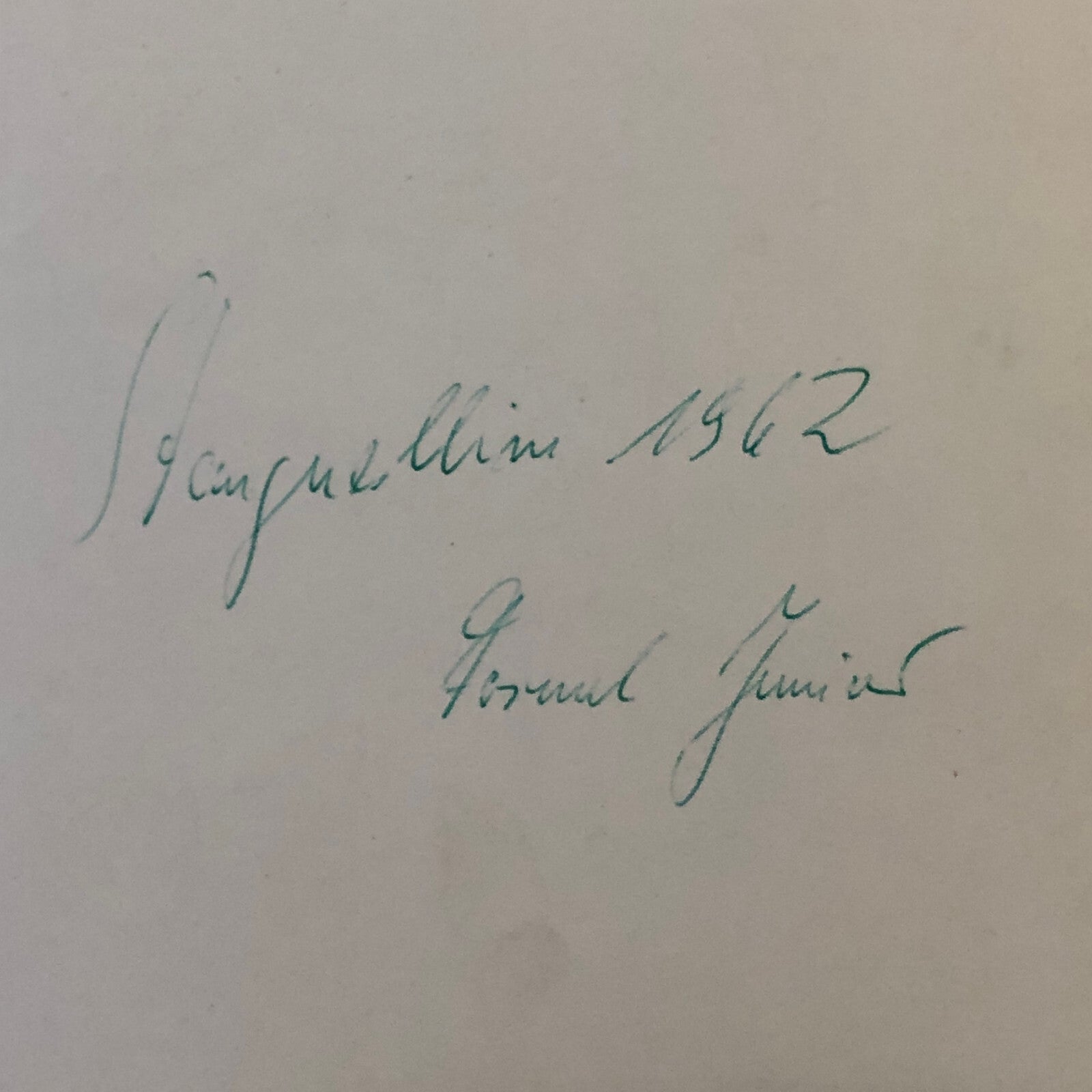 Vintage Stanguellini Racing Photo Photograph Print 1962