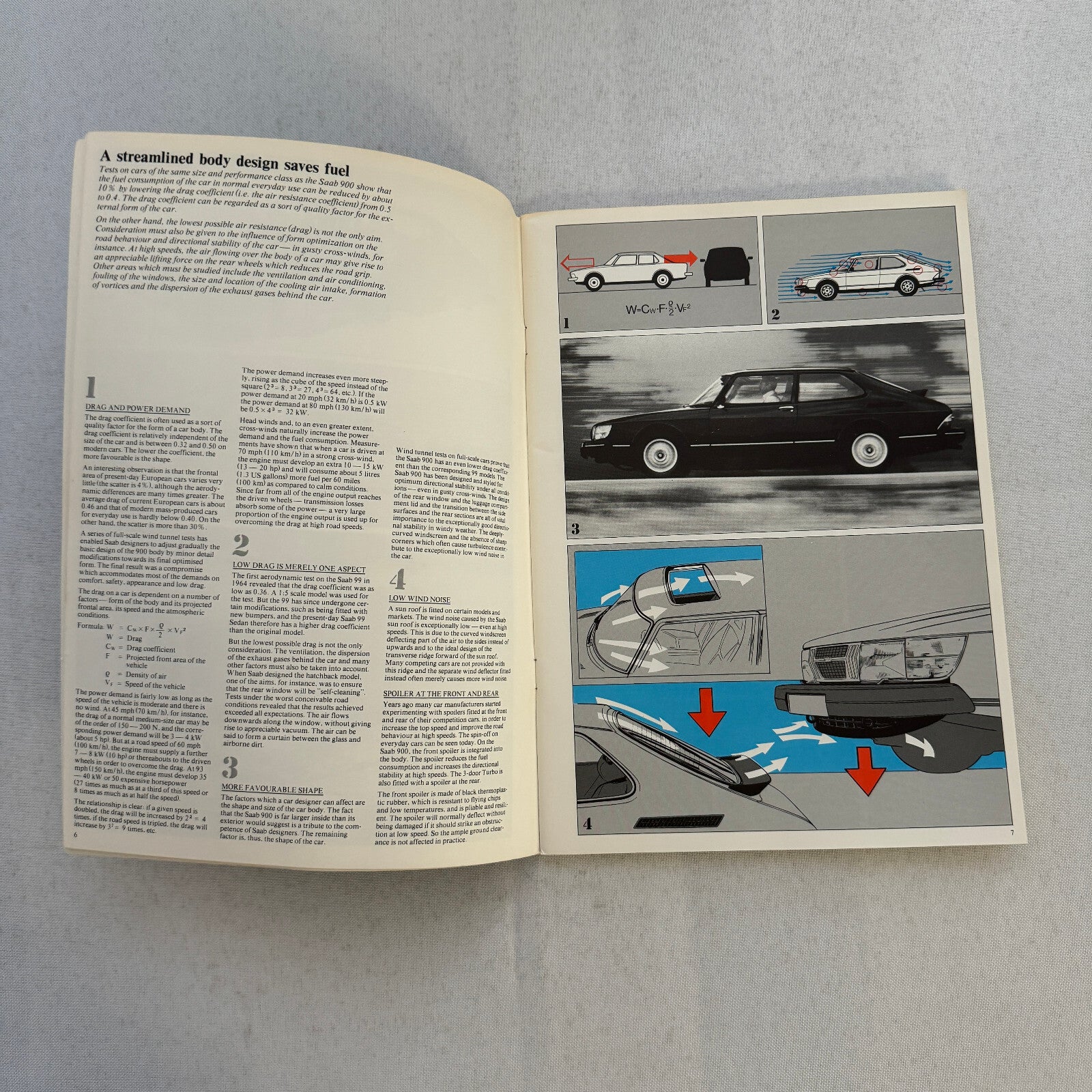 Saab 900 Engineering Features Book Brochure 1979 Saab 900 Turbo GLi EMS GLE