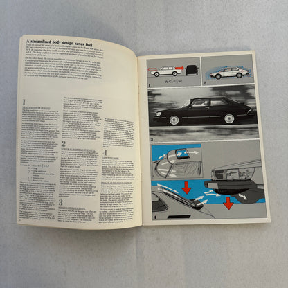 Saab 900 Engineering Features Book Brochure 1979 Saab 900 Turbo GLi EMS GLE