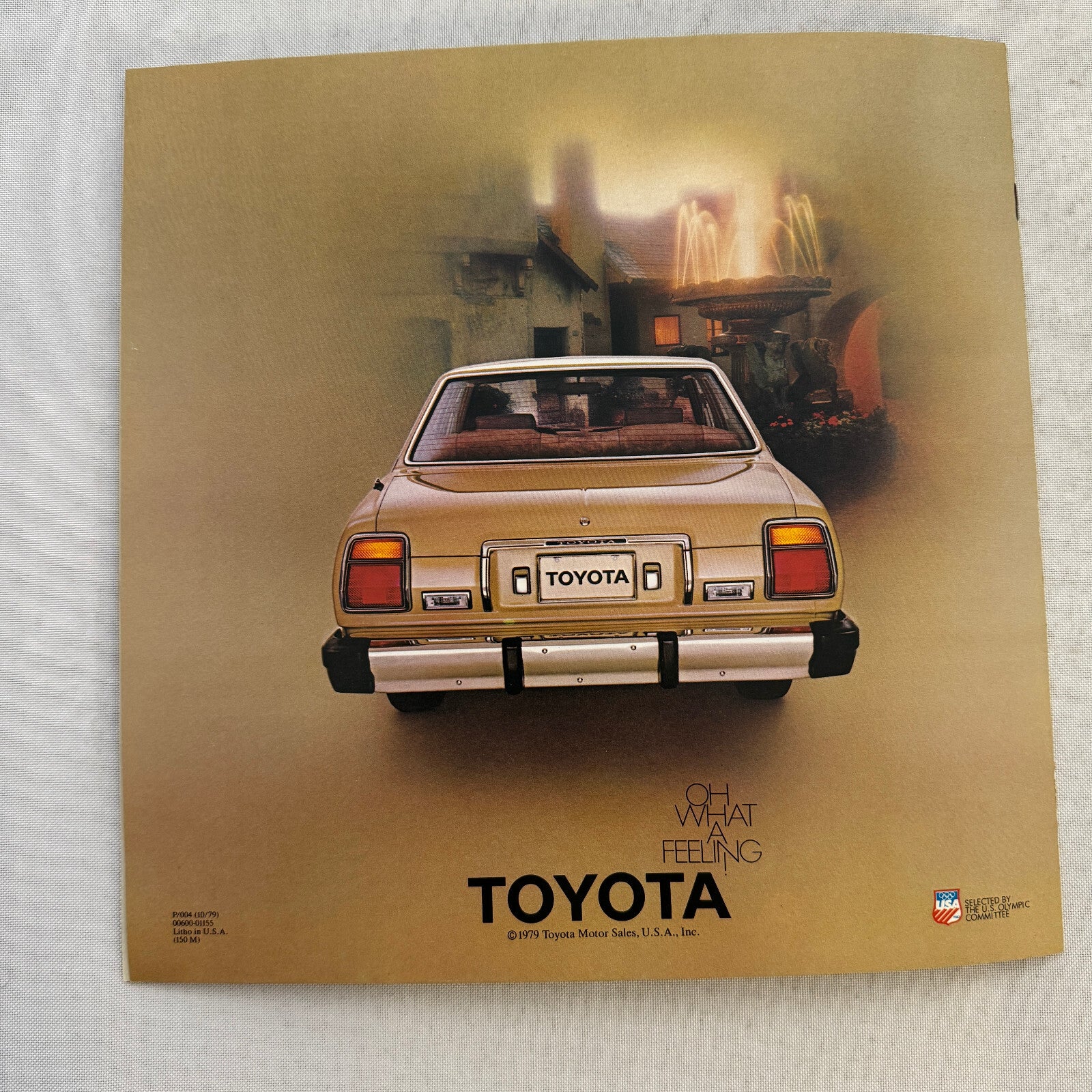 1980 Toyota Cressida Car Sales Brochure Catalog 4 Door Sedan Deluxe Wagon