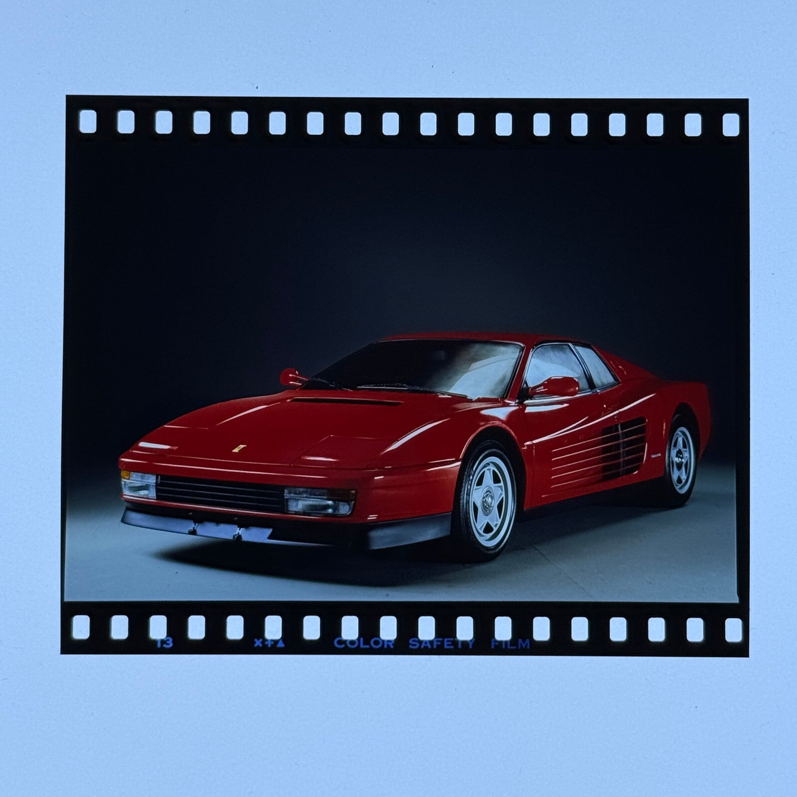 Ferrari 512TR 512 TR Film Photo Image Testarossa