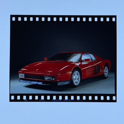 Ferrari 512TR 512 TR Film Photo Image Testarossa