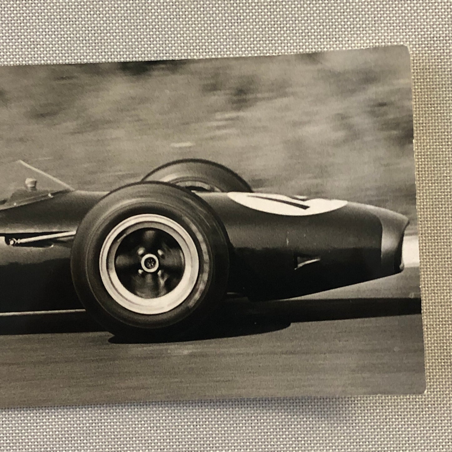 Racing Photo Photograph Denis Hulme Brabham Car 1965