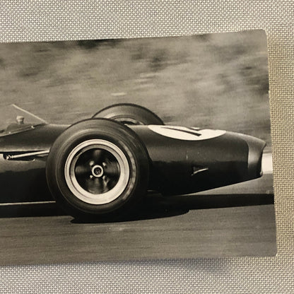 Racing Photo Photograph Denis Hulme Brabham Car 1965