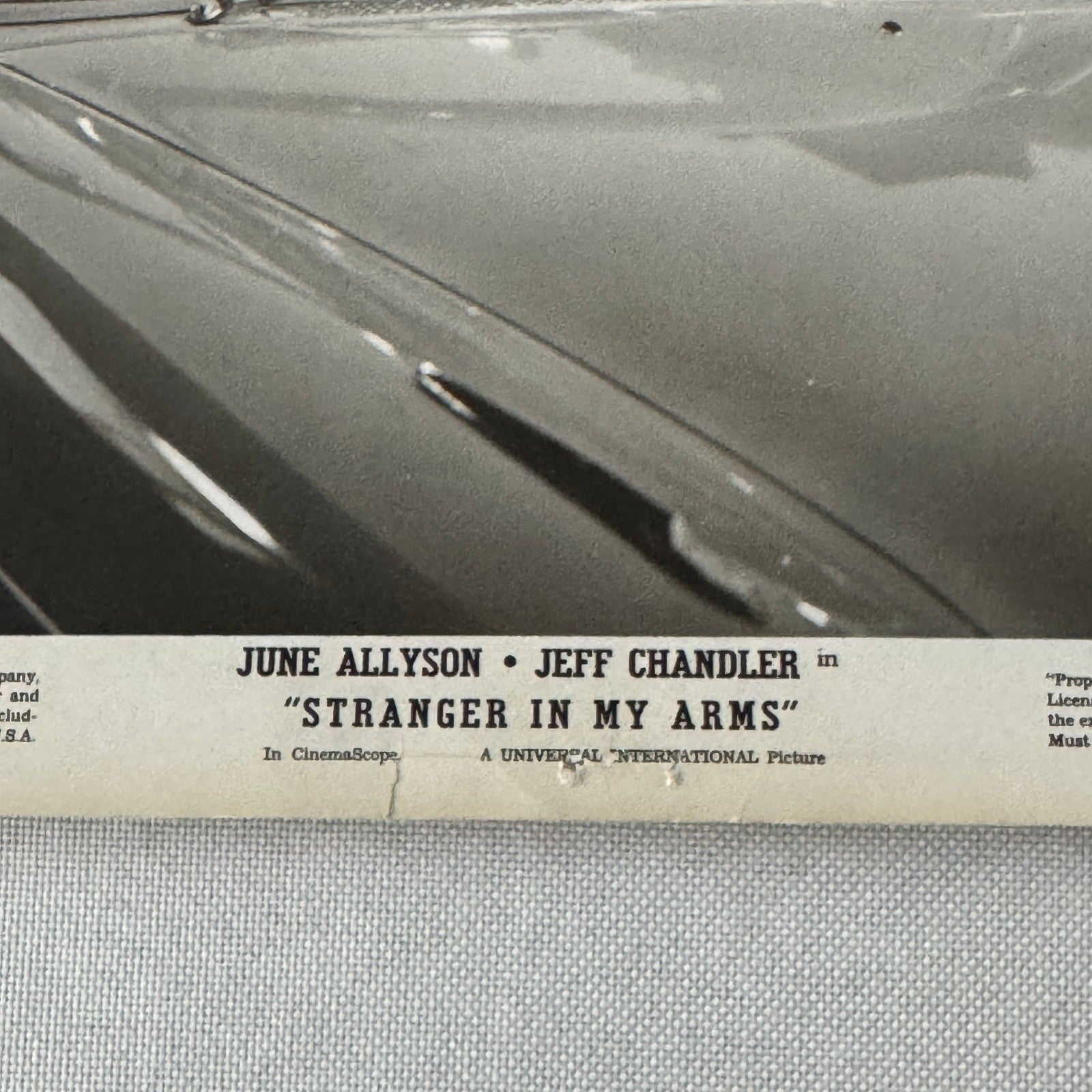 Vintage Movie Still Press Photo Photograph Stranger in My Arms 1959