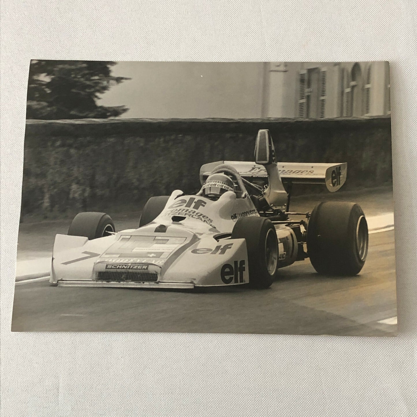 Vintage 1975 Formula 2 F2 Racing Photo Photograph Pau GP Gerard Larrousse