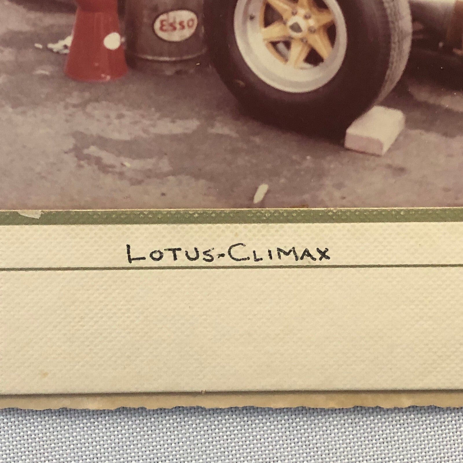 Lotus Climax Racing Car Vintage Photo Photograph Print British Grand Prix Race