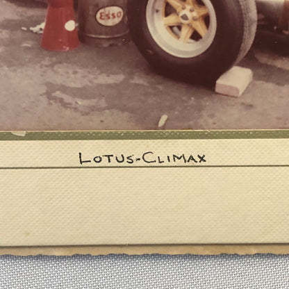 Lotus Climax Racing Car Vintage Photo Photograph Print British Grand Prix Race