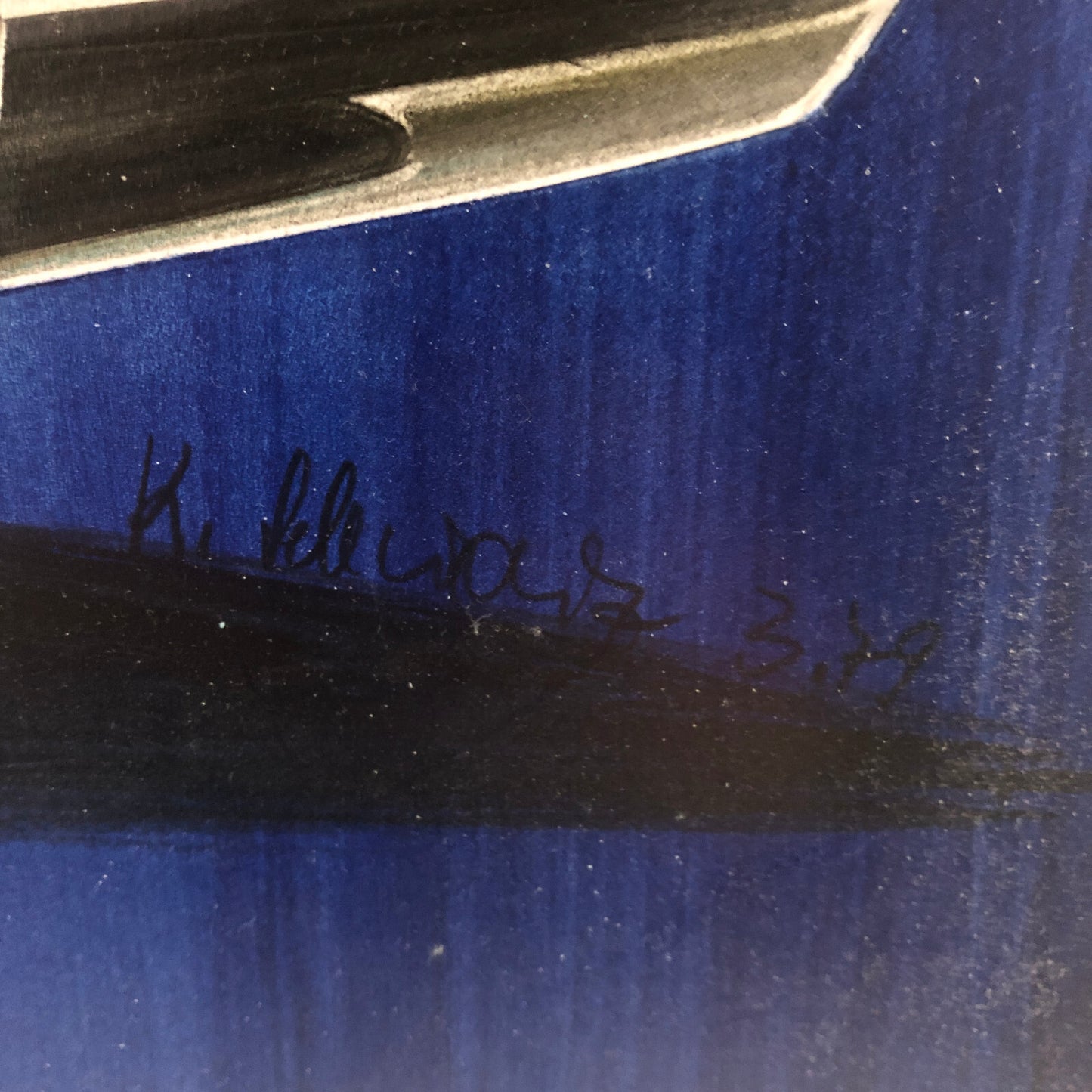 Vintage Concept Car Styling Design Art Illustration Volkswagen Skoda or VW ?