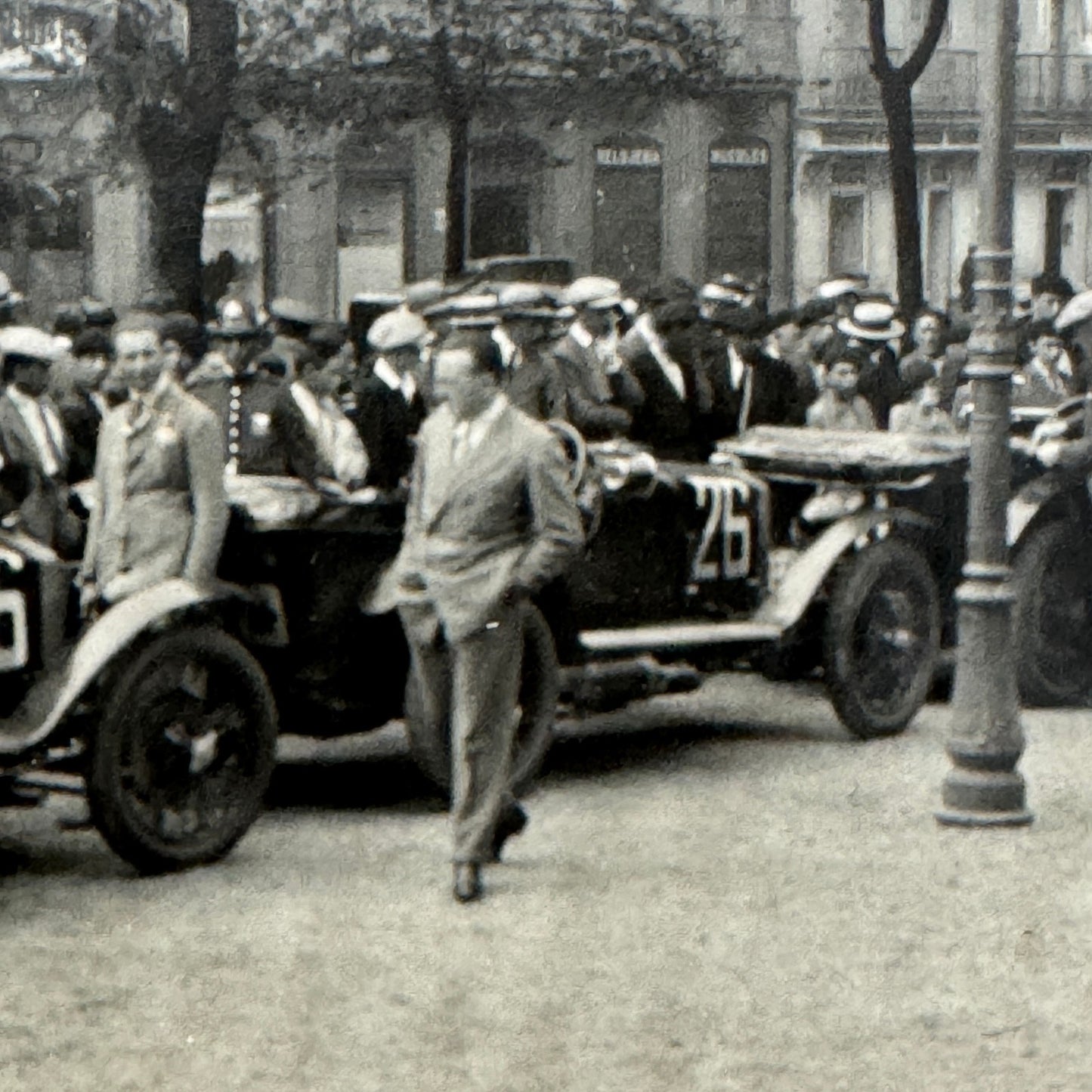 Vintage Car Automobile Racing Race Photo Photograph Print 1926