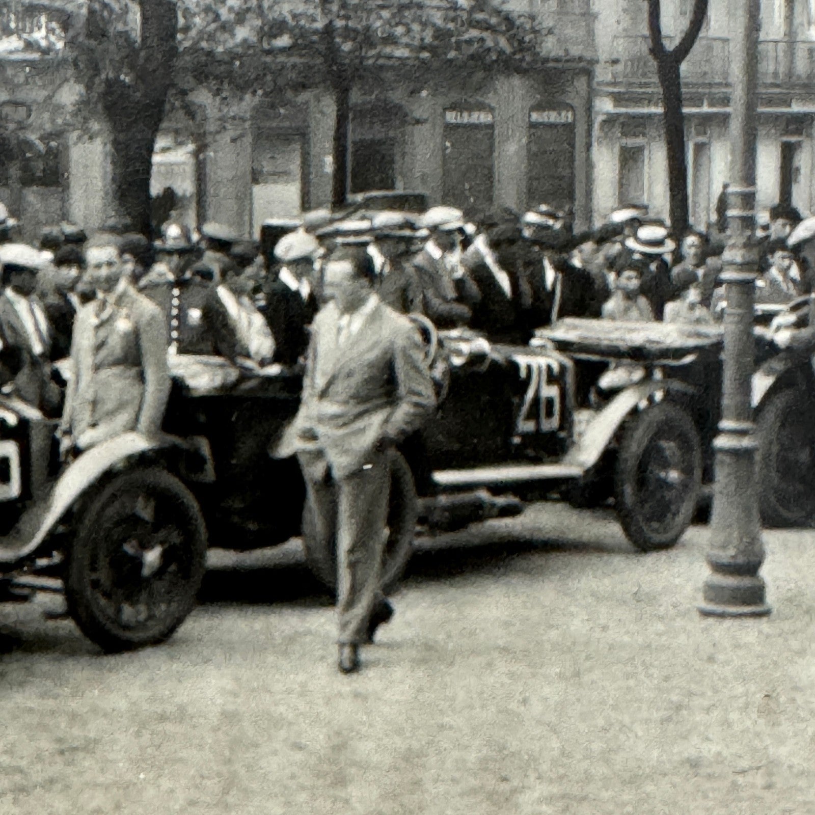 Vintage Car Automobile Racing Race Photo Photograph Print 1926