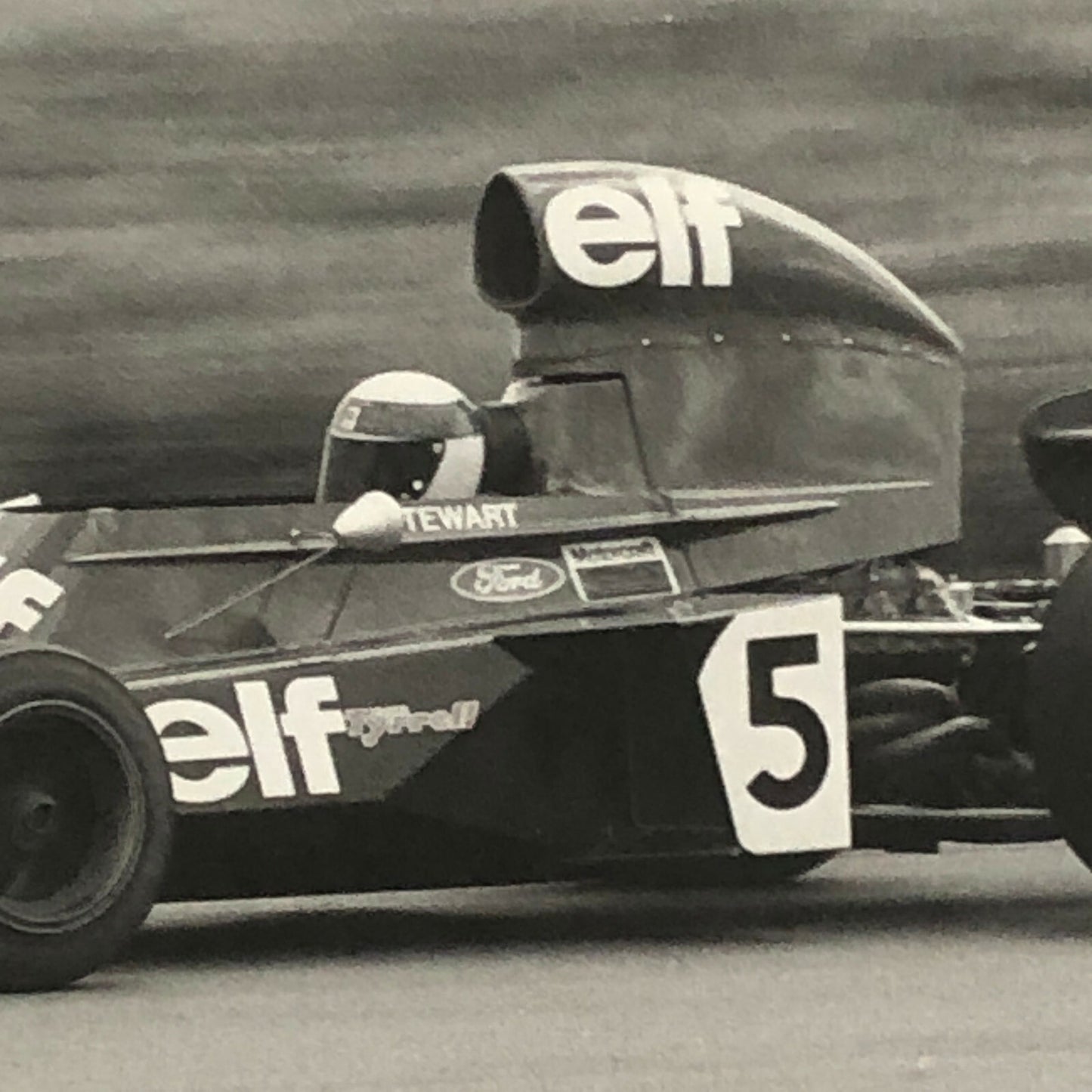 Jackie Stewart ELF Car Vintage Car Racing Photo Photograph Print