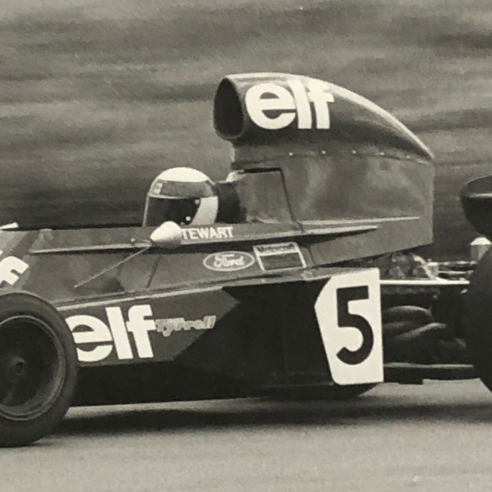 Jackie Stewart ELF Car Vintage Car Racing Photo Photograph Print