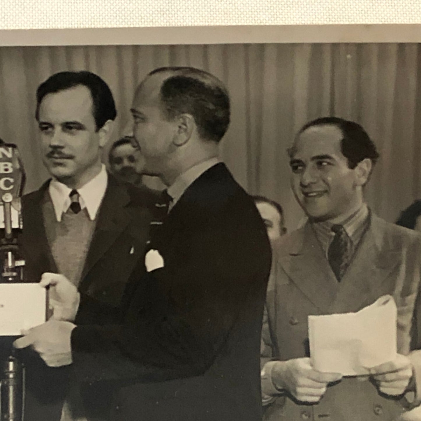 Jack Haley Actor NBC Television Award Photo Photograph Print Vintage